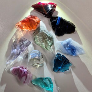 Rare Gem 10 Piece "Wisdom" Set Monatomic Andara Crystal 67.1 g.