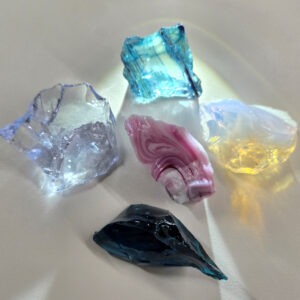 Rare Gem 5 Piece "Star" Set Monatomic Andara Crystal 83.8 g.