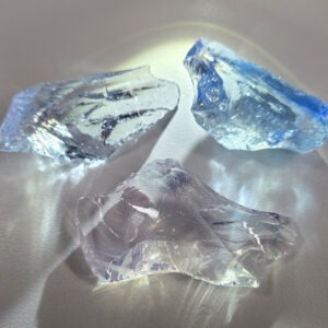 Rare Gem 3 Piece "Sacred Triad" Set Monatomic Andara Crystal 39.4 g.
