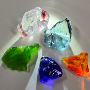 Rare Gem 5 Piece "Star" Set Monatomic Andara Crystal 33.4 g.
