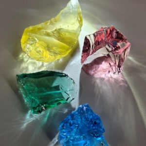Rare Gem 4 Piece "Cultivate" Set Monatomic Andara Crystal 49.5 g.