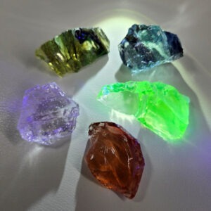 Rare Gem 5 Piece "Star" Set Monatomic Andara Crystal 54.0 g.