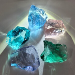 Rare Gem 5 Piece "Star" Set Monatomic Andara Crystal 42.6 g.