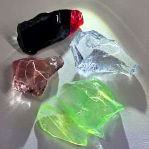 Rare Gem 4 Piece "Cultivate" Set Monatomic Andara Crystal 40.7 g.