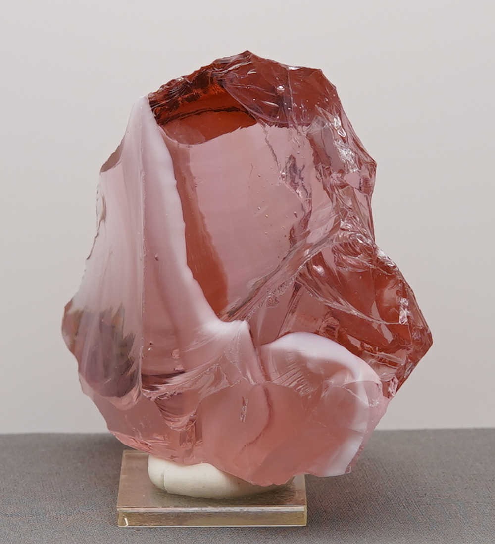 Rare Gem Angel Aura HGW Pink/Pastel Ice "Heart" Monatomic Andara Crystal 312.6 g. - Image 3