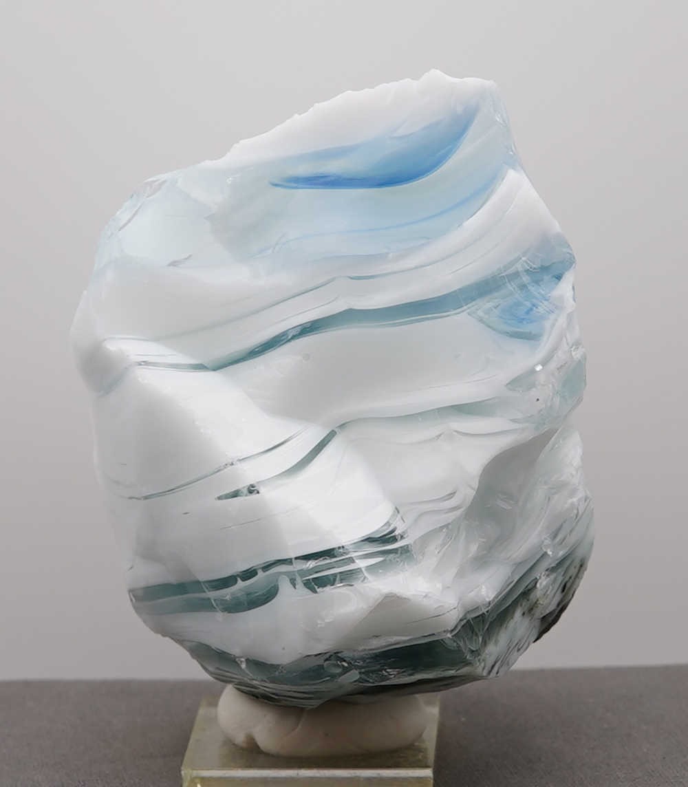 *One of a Kind* *Father's Day Special 20% Off!* Extremely Rare Gem Glacier/Angel Aura Ice/Multi Rainbow/Pastel Ice/Multi Iridium "Heart" Monatomic Andara Crystal 522.0 g. - Image 5