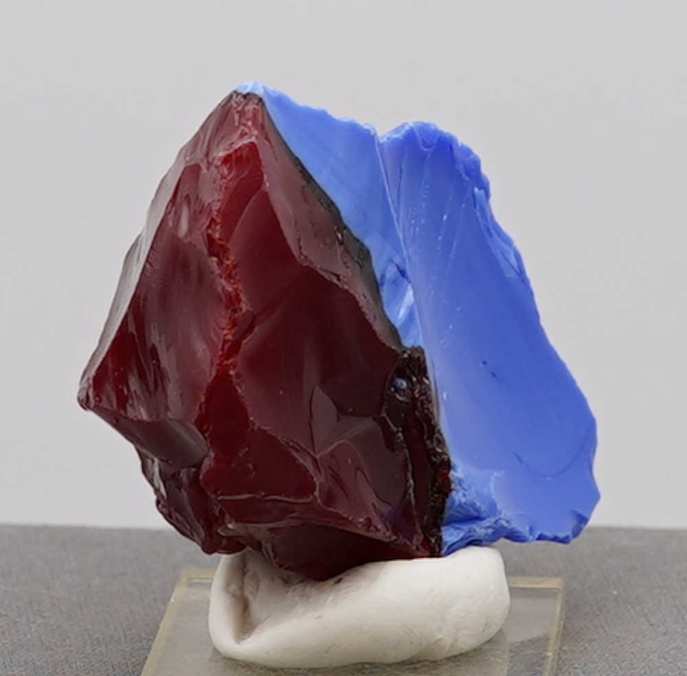 *One of a Kind Only Available Pc.* Iolite Pastel/Scarlet Monatomic Andara Crystal 85.1 g. - Image 3