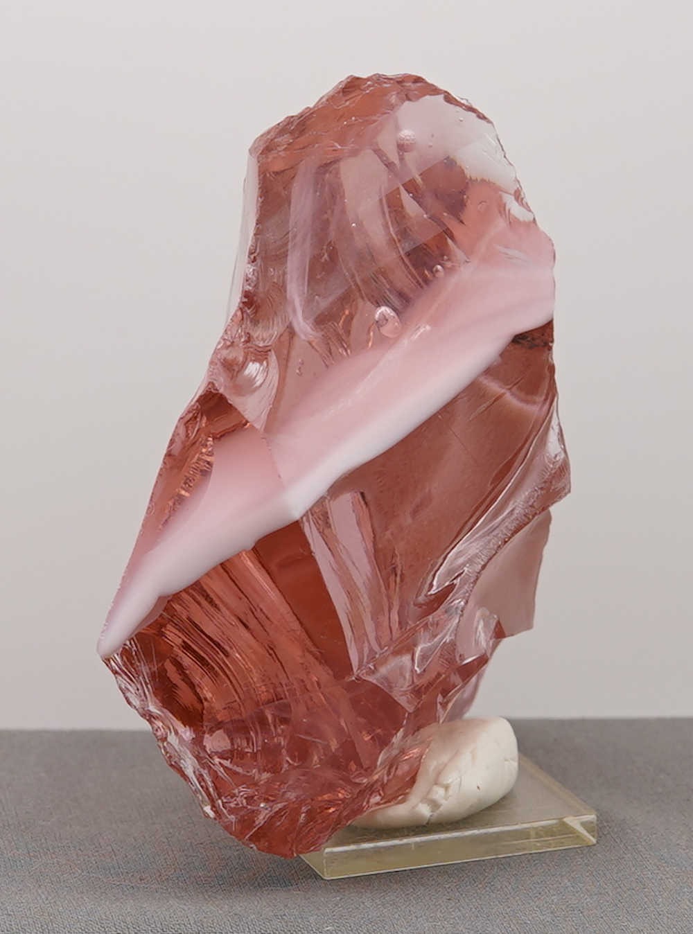 Rare Gem Angel Aura HGW Pink/Pastel Ice "Heart" Monatomic Andara Crystal 312.6 g. - Image 13