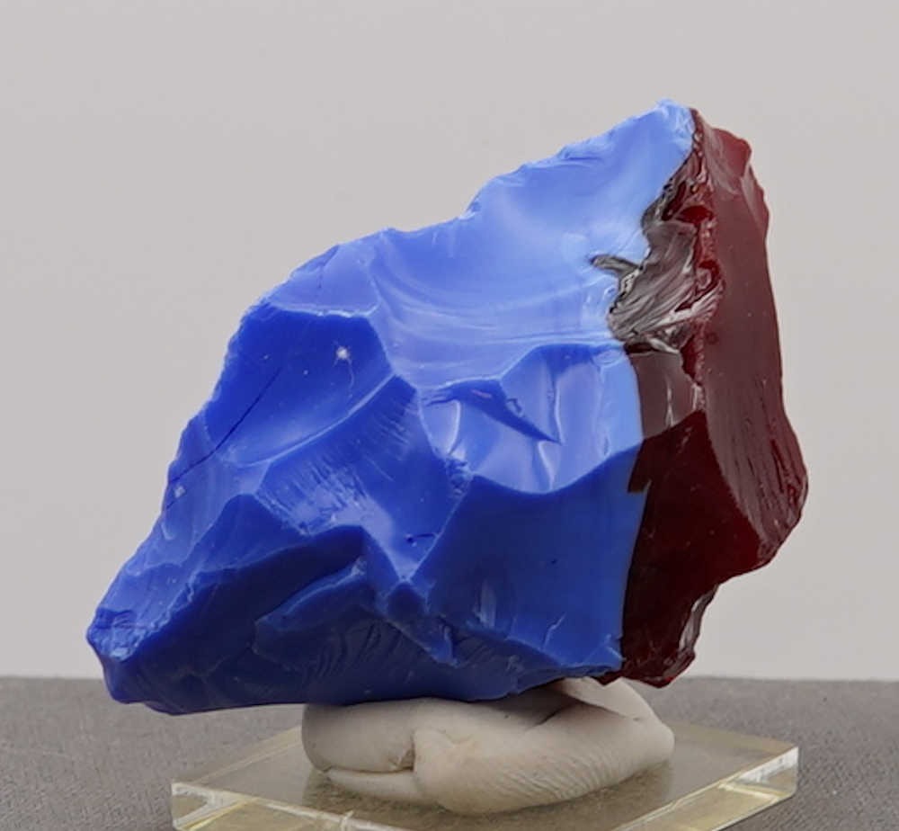 *One of a Kind Only Available Pc.* Iolite Pastel/Scarlet Monatomic Andara Crystal 85.1 g. - Image 6