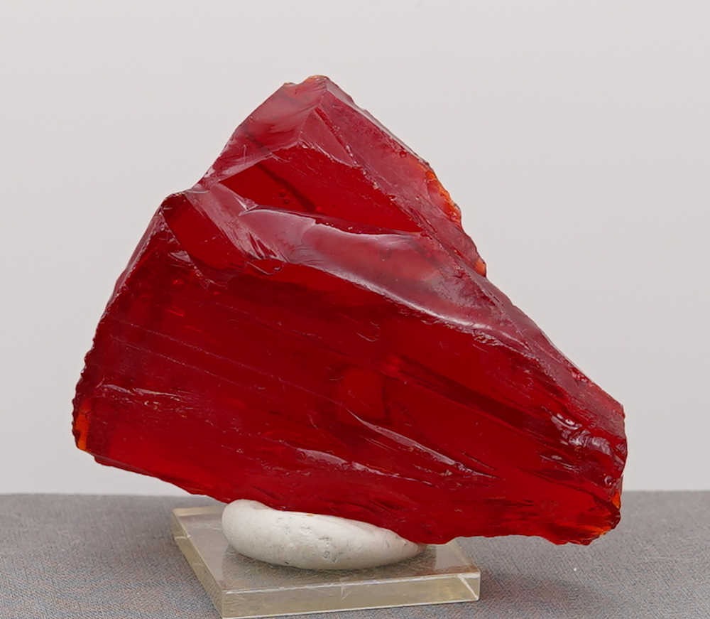 Rare Gem Scarlet Shift "Heart" Monatomic Andara Crystal 140.6 g. - Image 7