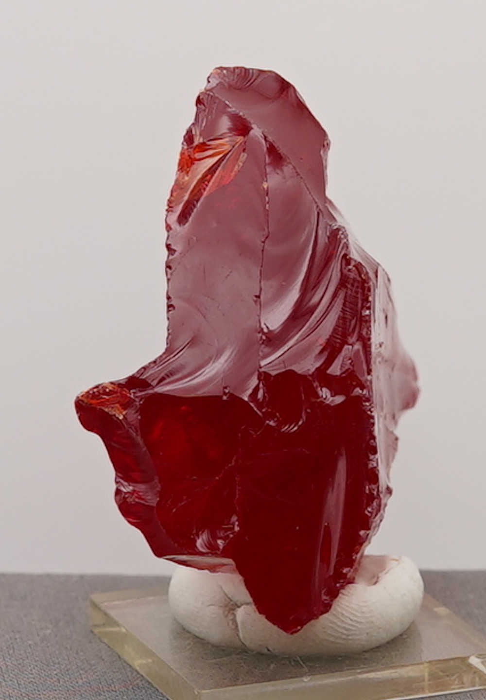 Rare Gem Scarlet Shift "Heart" Monatomic Andara Crystal 140.6 g. - Image 8