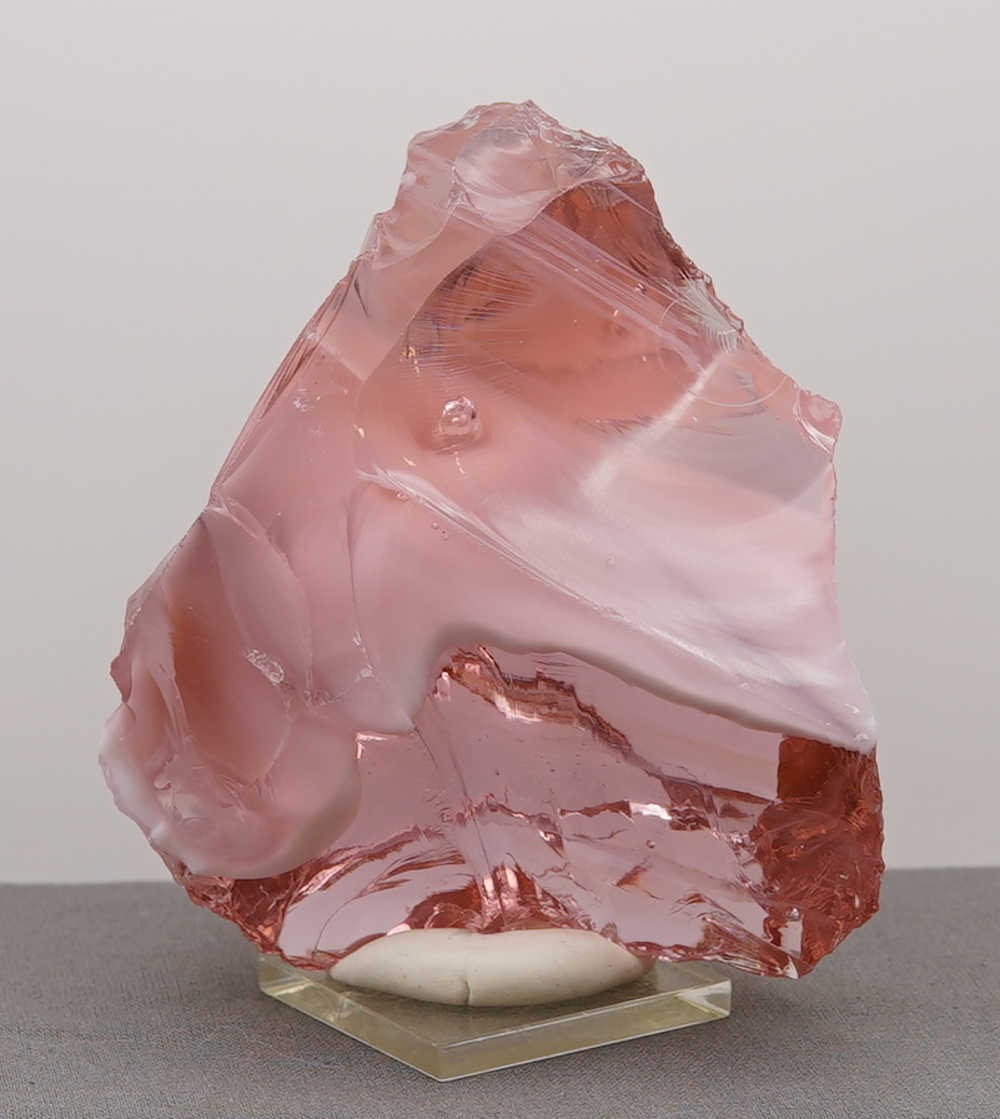 Rare Gem Angel Aura HGW Pink/Pastel Ice "Heart" Monatomic Andara Crystal 312.6 g. - Image 9