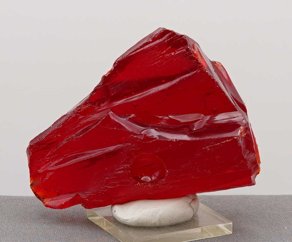 Rare Gem Scarlet Shift "Heart" Monatomic Andara Crystal 140.6 g. - Image 9