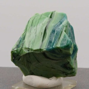 *Extremely Rare Only 2 Pcs. Available* Gem Multi Emerald/Sapphire/Inanna/Pastel Emerald "Heart" Monatomic Andara Crystal 109.3 g.