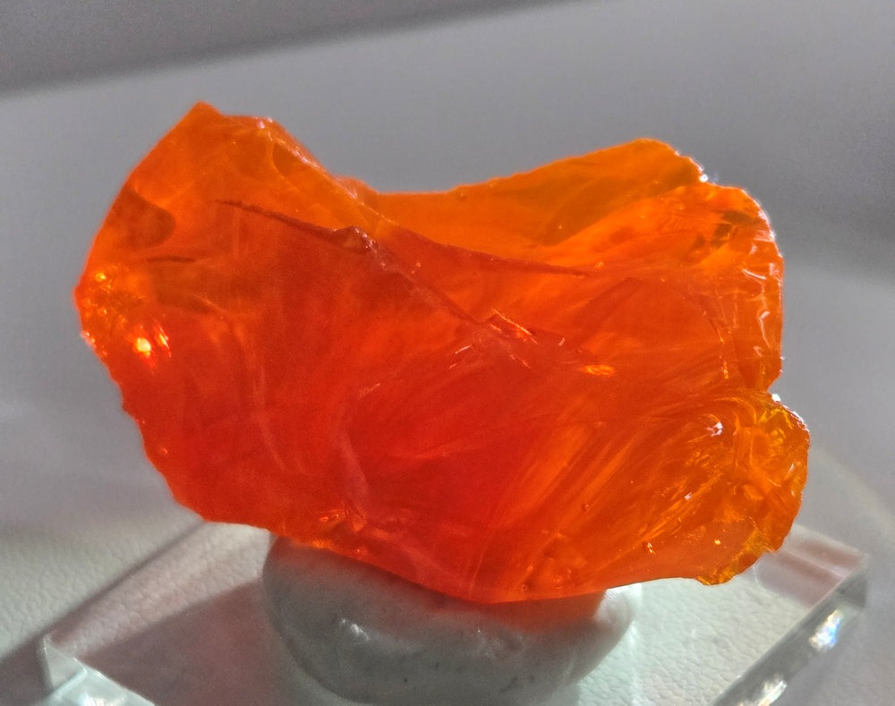 Rare Gem Angel Aura Fire Opal Monatomic Andara Crystal 26.4 g.