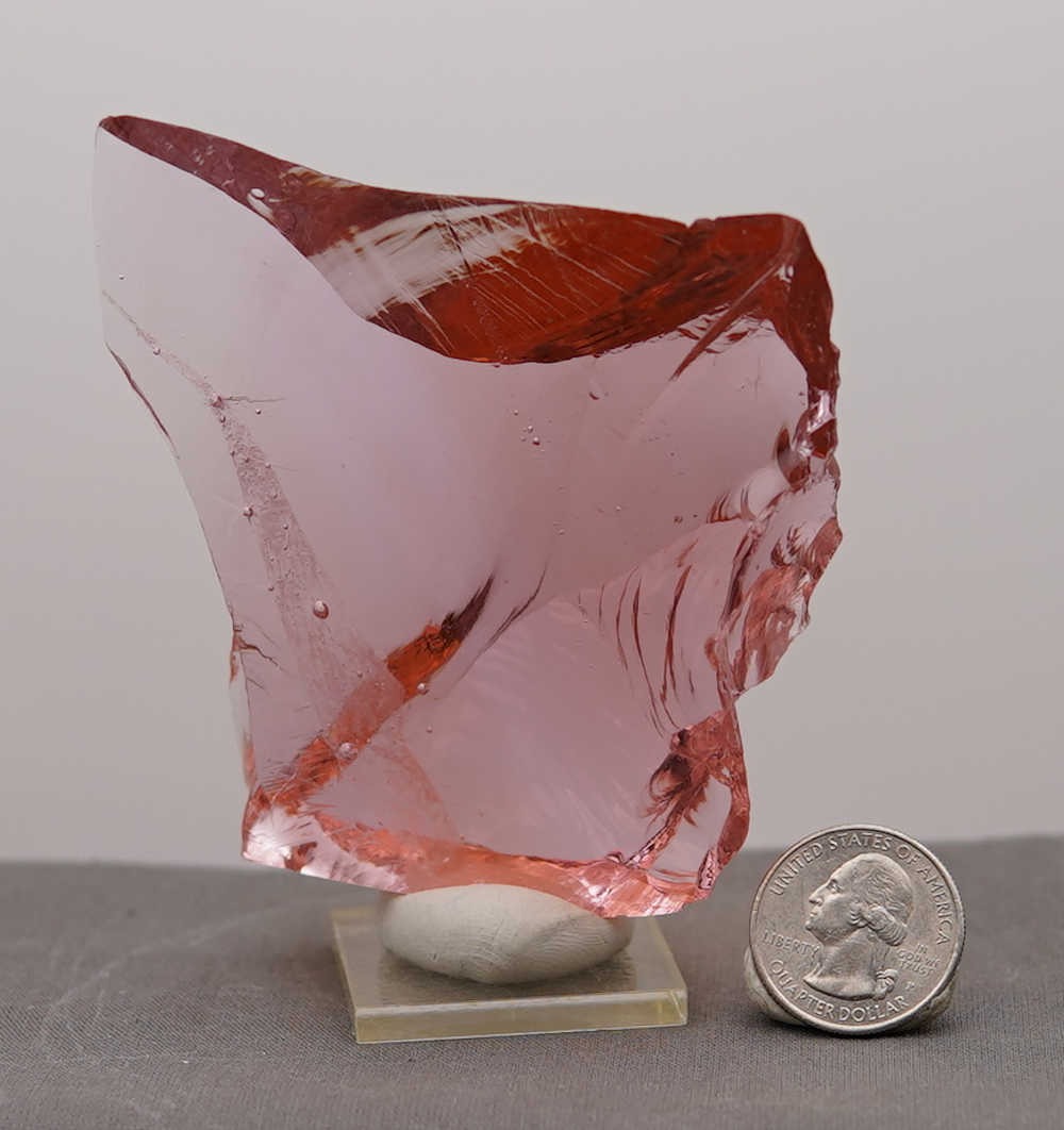 *Father's Day Special 30% Off!* Rare Gem Rose Gold Monatomic Andara Crystal 184.9 g. - Image 12