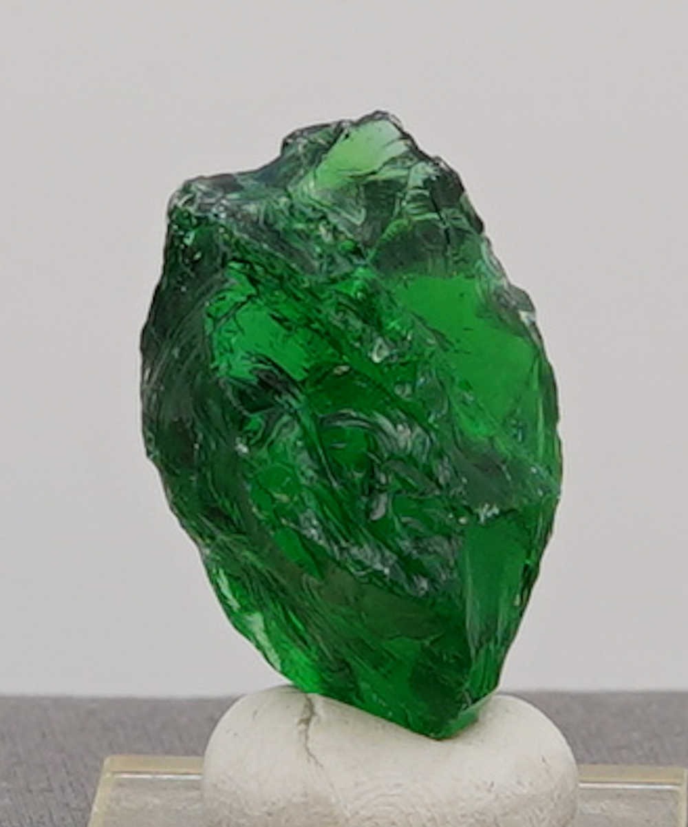 Gem Emerald Shift with bubbles Monatomic Andara Crystal 20.3 g. - Image 4