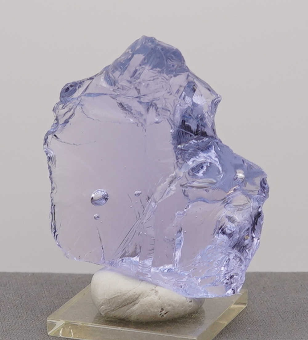 Rare Gem Ascendant Lilac with bubbles Monatomic Andara Crystal 70.5 g. - Image 2
