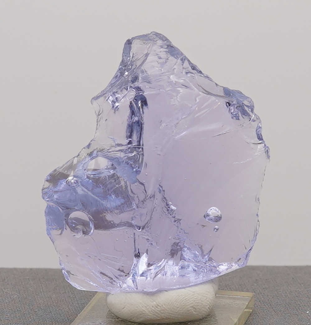 Rare Gem Ascendant Lilac with bubbles Monatomic Andara Crystal 70.5 g. - Image 5
