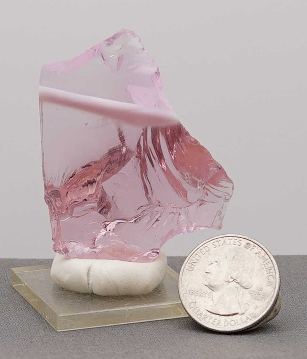 Rare Gem Angel Aura HGW Pink/Pastel Ice Monatomic Andara Crystal 39.4 g. - Image 8