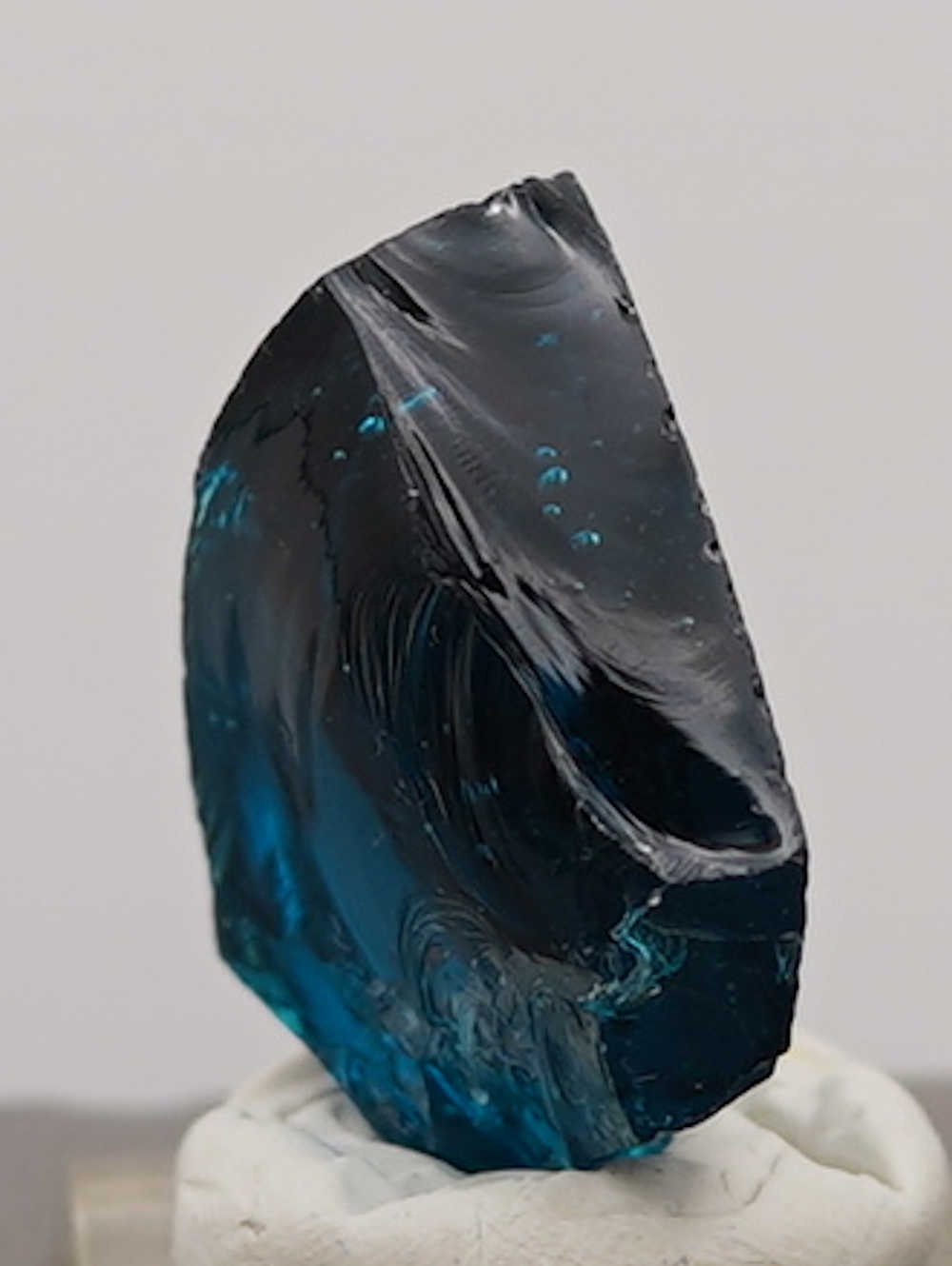 Rare Gem Elestial Starlight Sapphire with bubbles Monatomic Andara Crystal 32.0 g. - Image 8