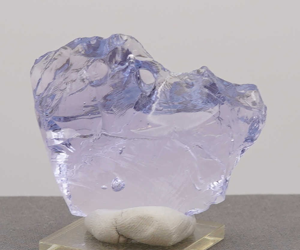 Rare Gem Ascendant Lilac with bubbles Monatomic Andara Crystal 70.5 g. - Image 9