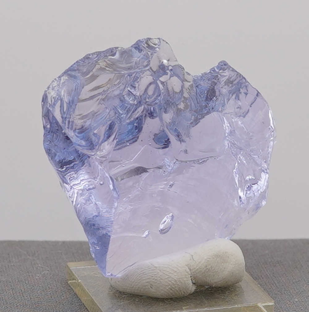 Rare Gem Ascendant Lilac with bubbles Monatomic Andara Crystal 70.5 g.