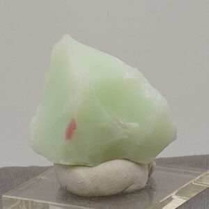Rare Bicolor Pastel Mint/HGW Pink Monatomic Andara Crystal 22.4 g.