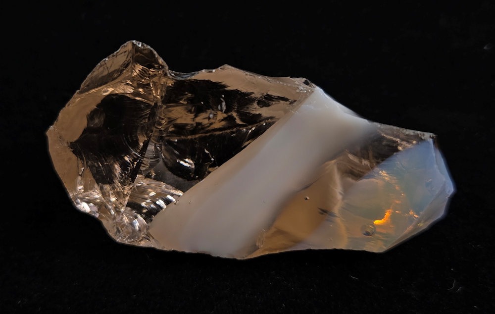 Extremely Rare Gem Angel Aura Desert Rose/Pastel Ice Monatomic Andara Crystal 31.3 g. - Image 2