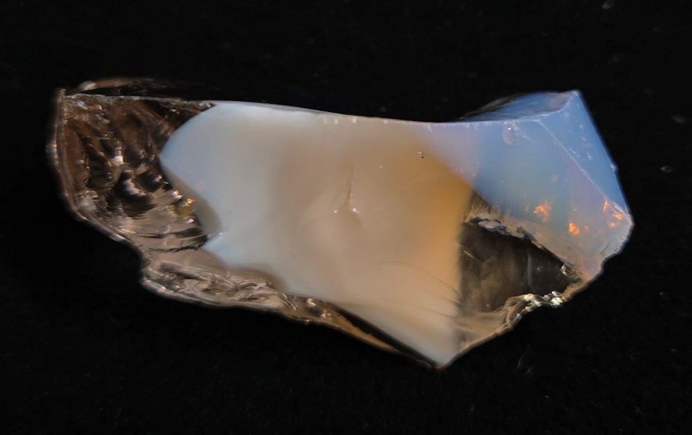 Extremely Rare Gem Angel Aura Desert Rose/Pastel Ice Monatomic Andara Crystal 31.3 g. - Image 3