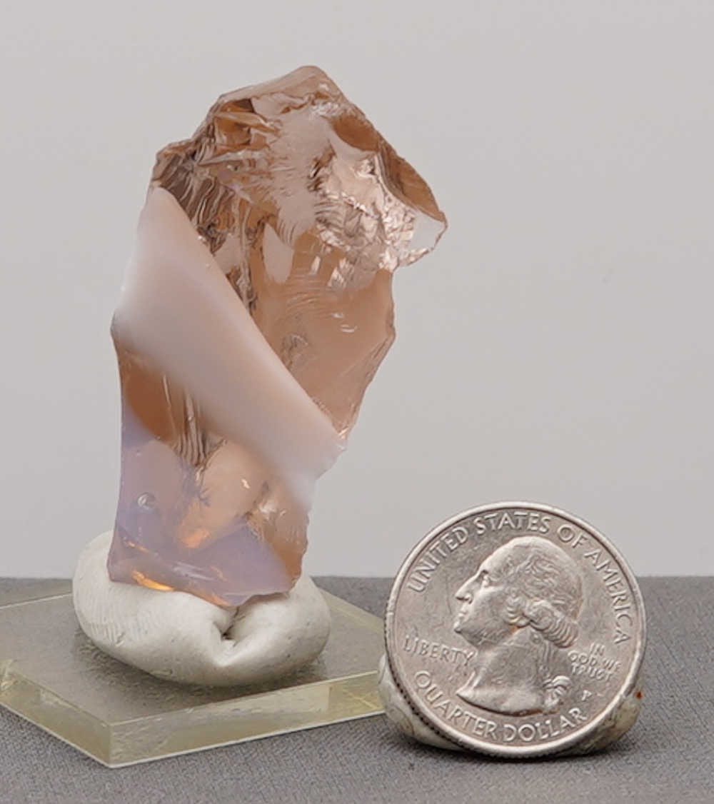 Extremely Rare Gem Angel Aura Desert Rose/Pastel Ice Monatomic Andara Crystal 31.3 g. - Image 10