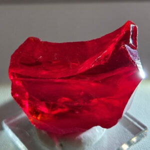 Rare Gem Multi Angel Aura Scarlet Shift/Lemurian Sunrise Monatomic Andara Crystal 30.4 g.