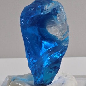 Rare Gem Electric Blue Cosmic Ice Monatomic Andara Crystal 19.7 g.