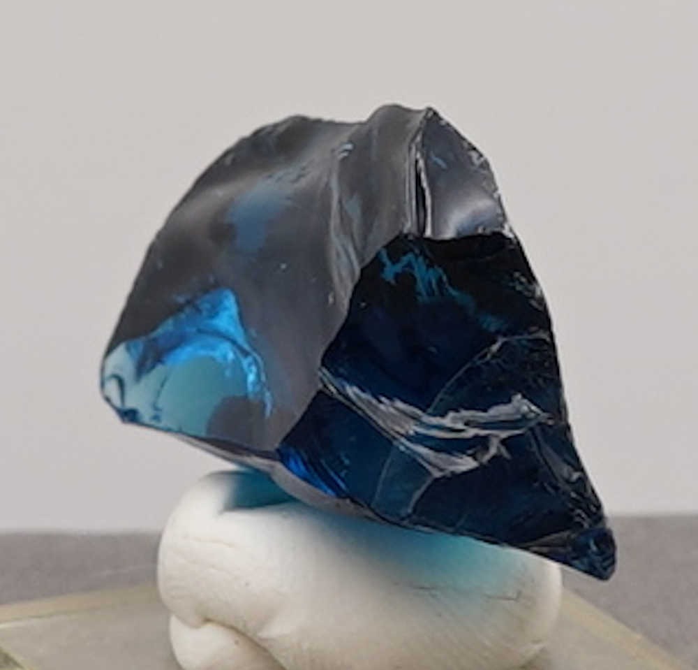 Rare Gem Indigo Elestial Sapphire Monatomic Andara Crystal 27.6 g. - Image 8