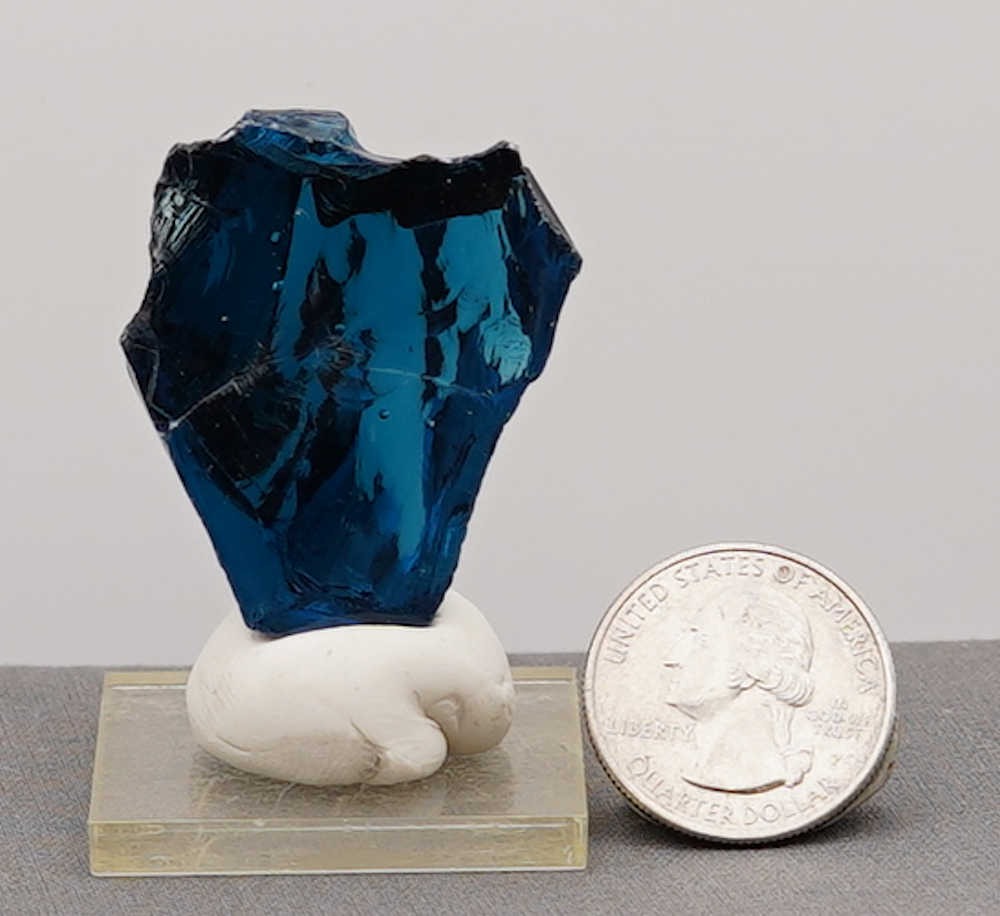 Rare Gem Indigo Elestial Sapphire Monatomic Andara Crystal 27.6 g. - Image 10