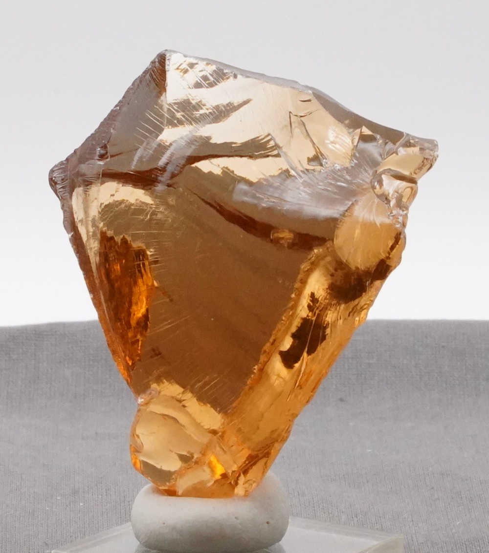 *Clearance Sale 30% Off!* Gem Lemurian Etherium Gold Monatomic Andara Crystal 86.9 g. - Image 2