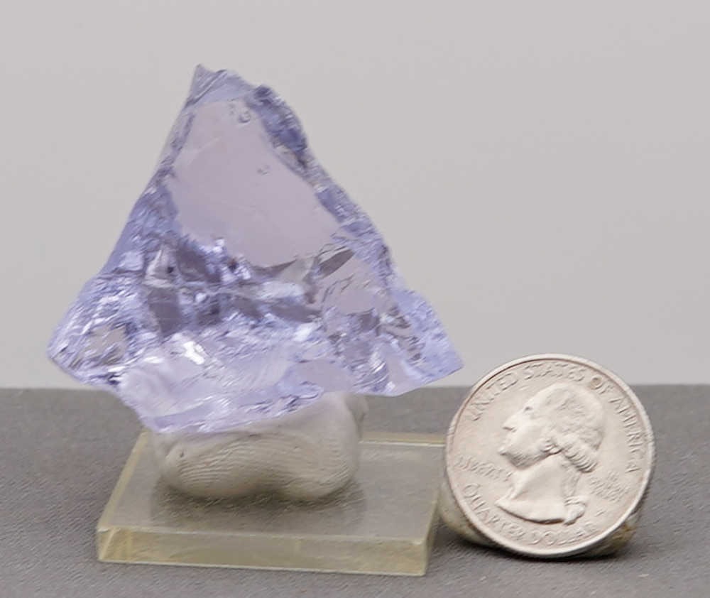 Rare Gem Ascendant Lilac with bubble Monatomic Andara Crystal 39.0 g. - Image 9