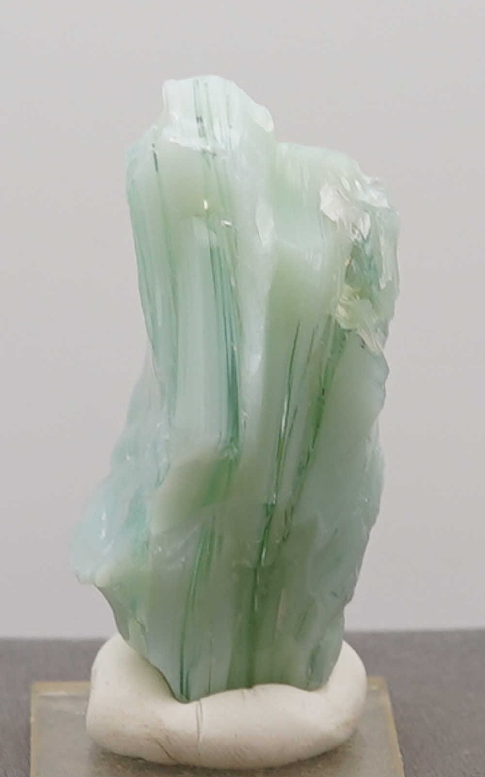 Very Rare Gem Banded Oceans/Pastel Oceans/Ice "Heart" Monatomic Andara Crystal 101.8 g. - Image 12