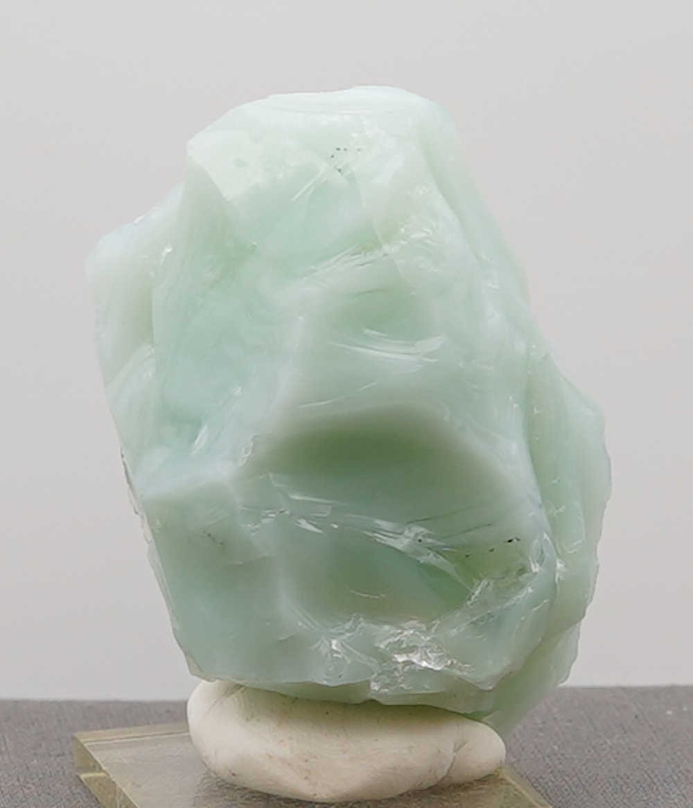 Very Rare Gem Banded Oceans/Pastel Oceans/Ice "Heart" Monatomic Andara Crystal 101.8 g. - Image 6