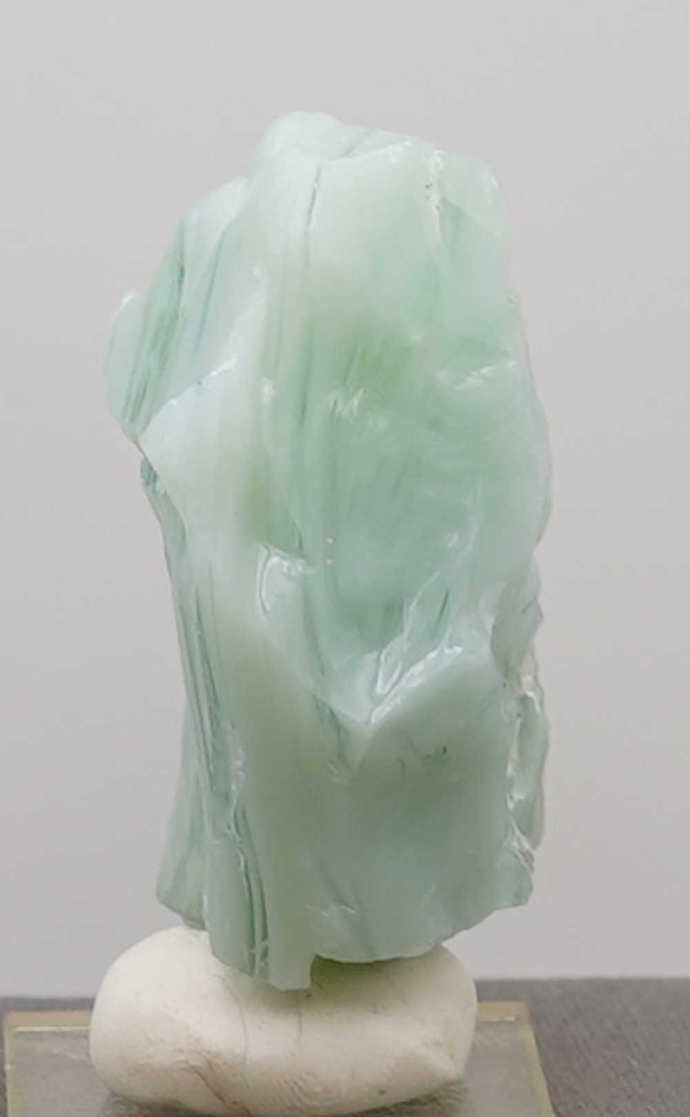 Very Rare Gem Banded Oceans/Pastel Oceans/Ice "Heart" Monatomic Andara Crystal 101.8 g. - Image 7
