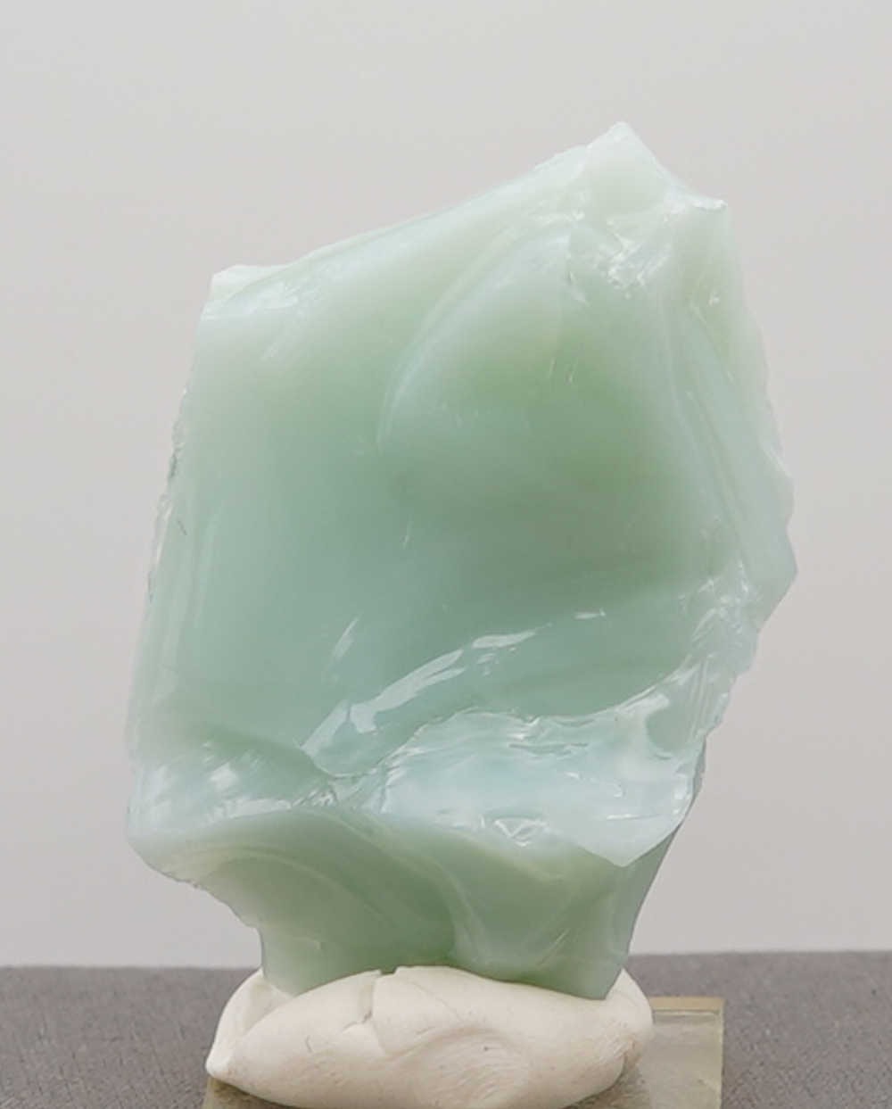 Very Rare Gem Banded Oceans/Pastel Oceans/Ice "Heart" Monatomic Andara Crystal 101.8 g. - Image 9