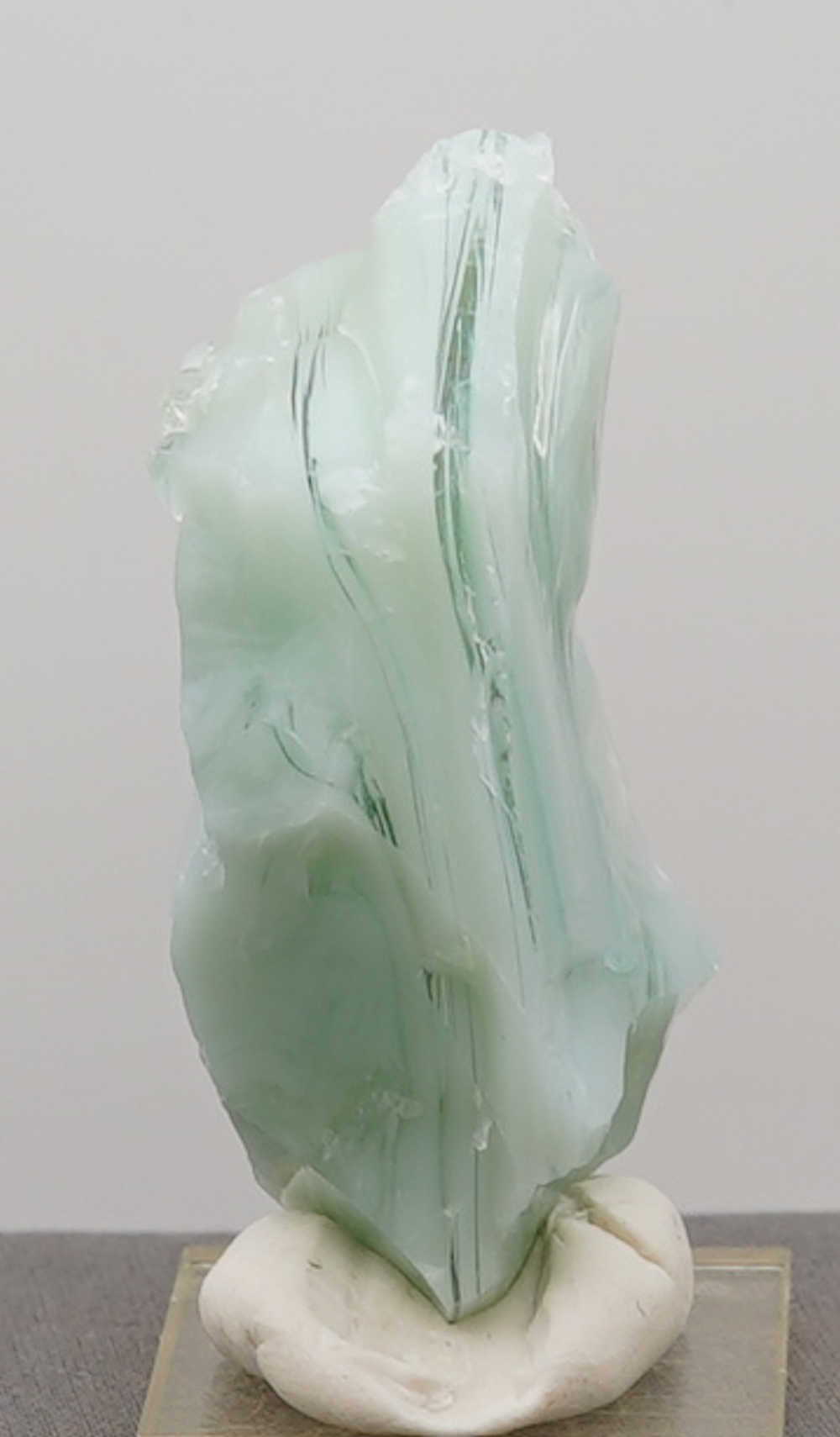Very Rare Gem Banded Oceans/Pastel Oceans/Ice "Heart" Monatomic Andara Crystal 101.8 g. - Image 10