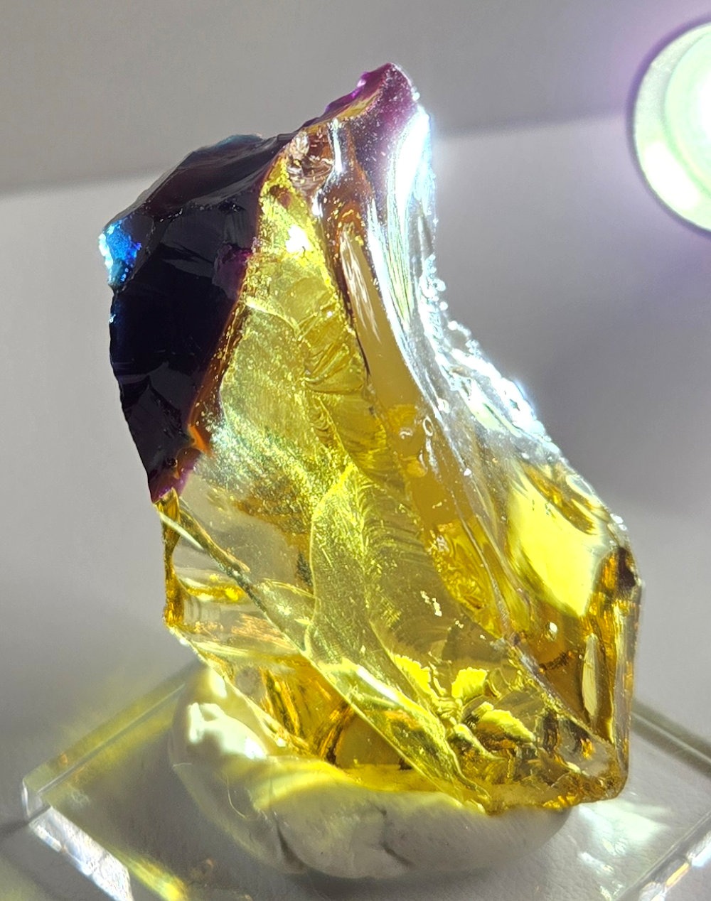 Rare Gem Multi Sun Star/Angel Aura Raspberry Resonance Pastel Monatomic Andara Crystal 35.0 g.