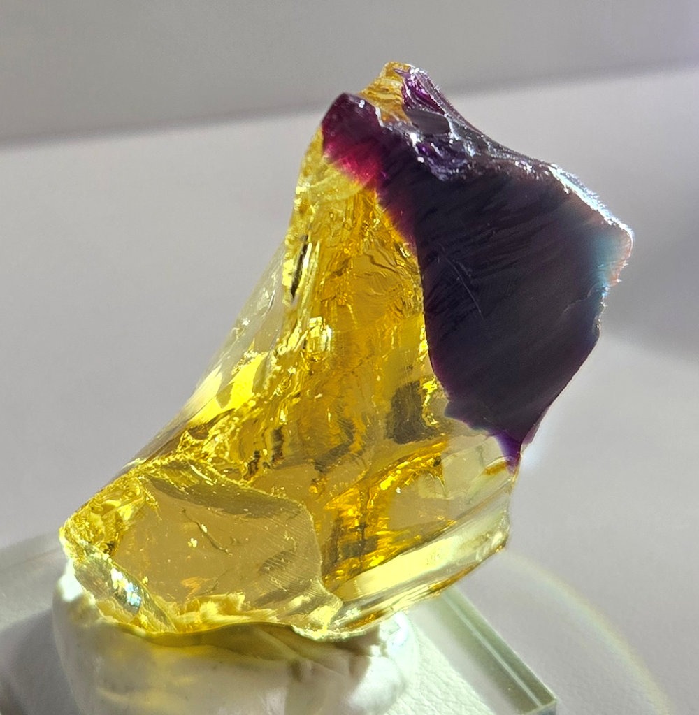 Rare Gem Multi Sun Star/Angel Aura Raspberry Resonance Pastel Monatomic Andara Crystal 35.0 g. - Image 3
