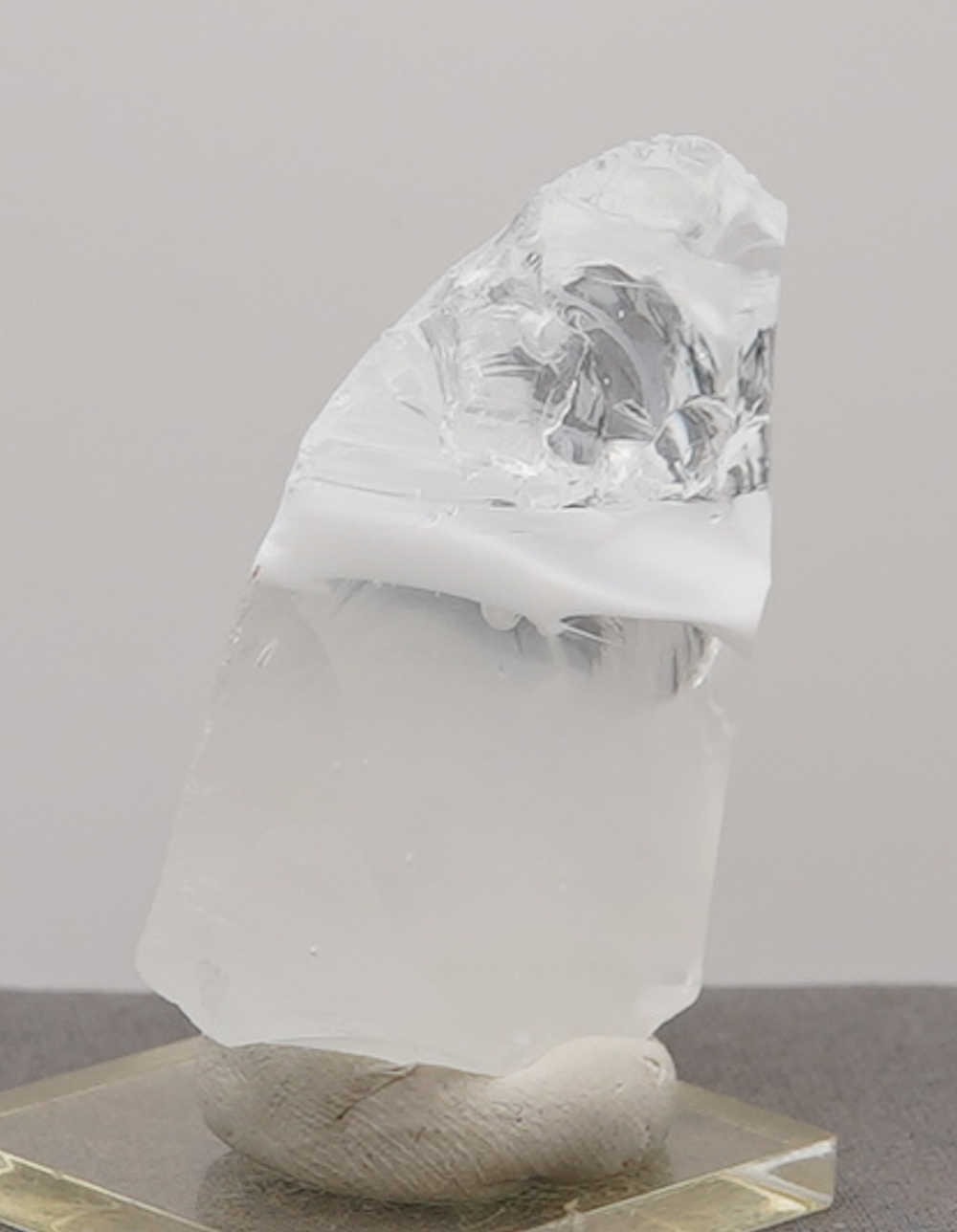 Rare Gem Bicolor Banded Angel Aura Cosmic Ice/Pastel Ice Monatomic Andara Crystal 59.4 g. - Image 5