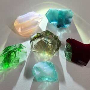 Rare Gem 6 Piece "Balance and Harmony" Set Monatomic Andara Crystal 45.3 g.