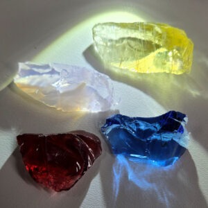 Rare Gem 4 Piece "Cultivate" Set Monatomic Andara Crystal 24.5 g.