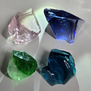 Rare Gem 4 Piece "Cultivate" Set Monatomic Andara Crystal 41.0 g.