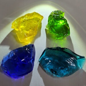 Gem 4 Piece "Cultivate" Set Monatomic Andara Crystal 39.1 g.