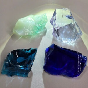 Rare Gem 4 Piece "Cultivate" Set Monatomic Andara Crystal 48.4 g.